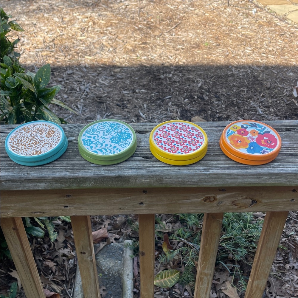The Pioneer Woman Flea Market Coaster set
